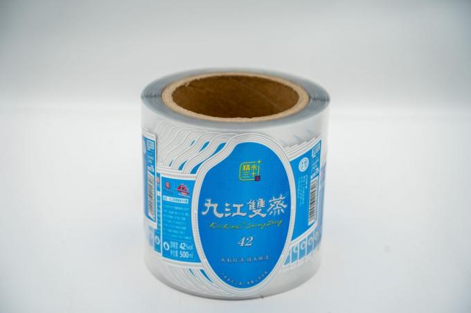 Przejrzystość drukowalna Etykieta butelki wina Niestandardowa etykieta biznesowa naklejka Papier drukowany 2