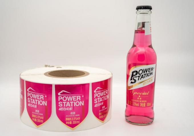 Chromo Flask Seal Wet Glue Label Nalepka samoprzylepna naklejki kropkowe 6