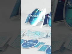 Personalizowany Avery Adres zwrotny naklejki Etykieta okrągła przezroczysty papier naklejki do druku