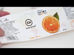 Etykieta butelki wina Etykieta kleju mokrego do opakowań wodoodpornych z indywidualną okrągłą rolką