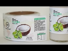 Niestandardowe opakowanie Etykiety z okrągłymi naklejkami z doskonałą zdolnością produkcyjną dla etykiet na butelkach na napoje