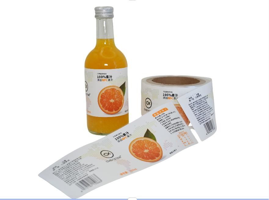 Etykieta butelki wina Etykieta kleju mokrego do opakowań wodoodpornych z indywidualną okrągłą rolką