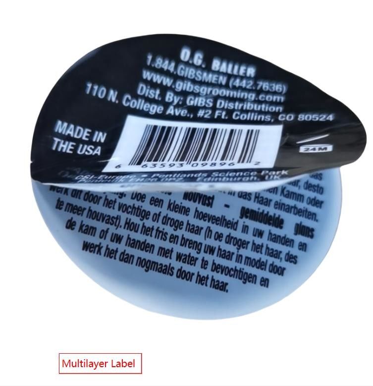 Niestandardowe etykiety farmaceutyczne Niestandardowe etykiety samoprzylepne dla produktów farmaceutycznych