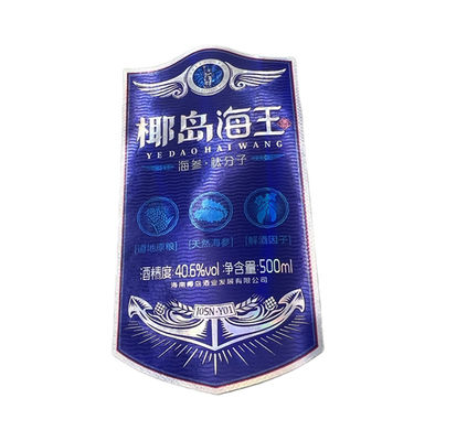 Glossy papier nalepkowy do butelek z winem